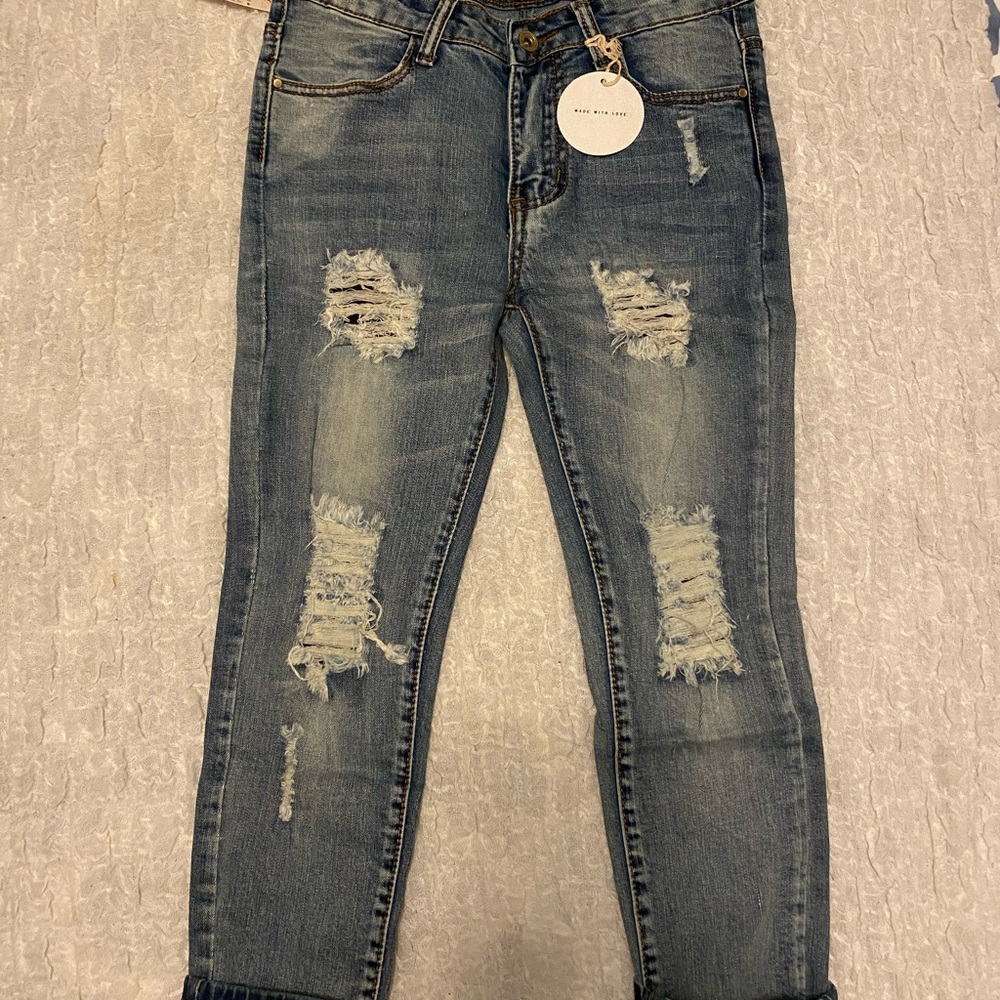 Distressed jeans - Picture 4 of 4